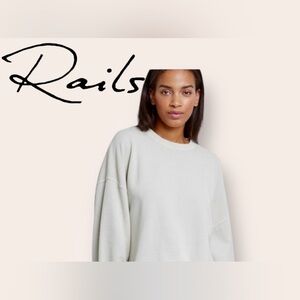 RAILS crew neck top size XS in pumice excellent condition